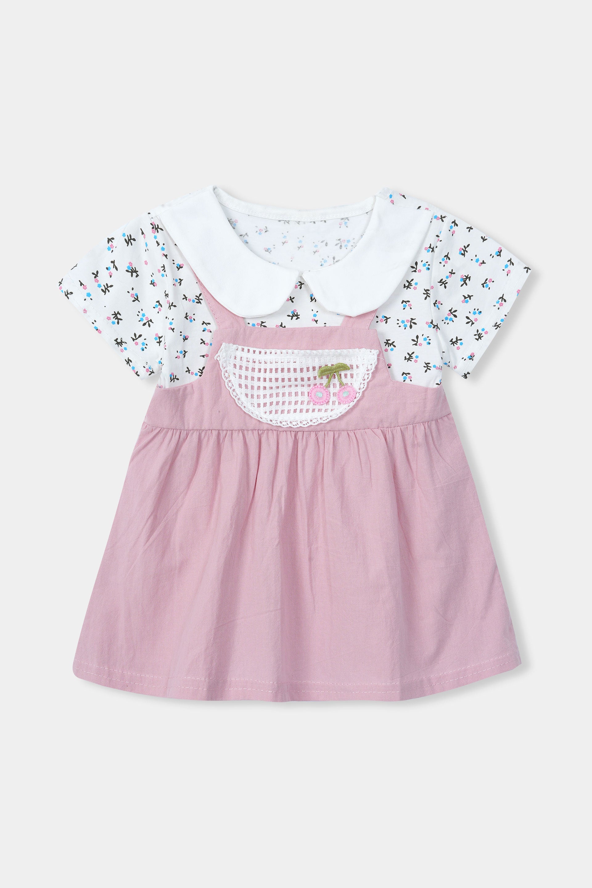 Knitted Frock Pink - Noobeeretail.com