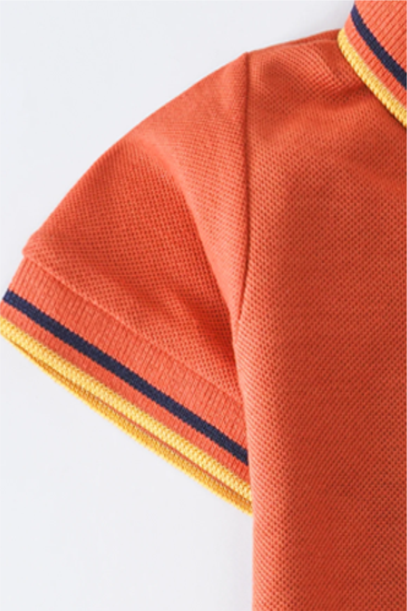 Orange Summer polo Shirt