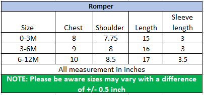 Short Length Romper Sky - Noobeeretail.com
