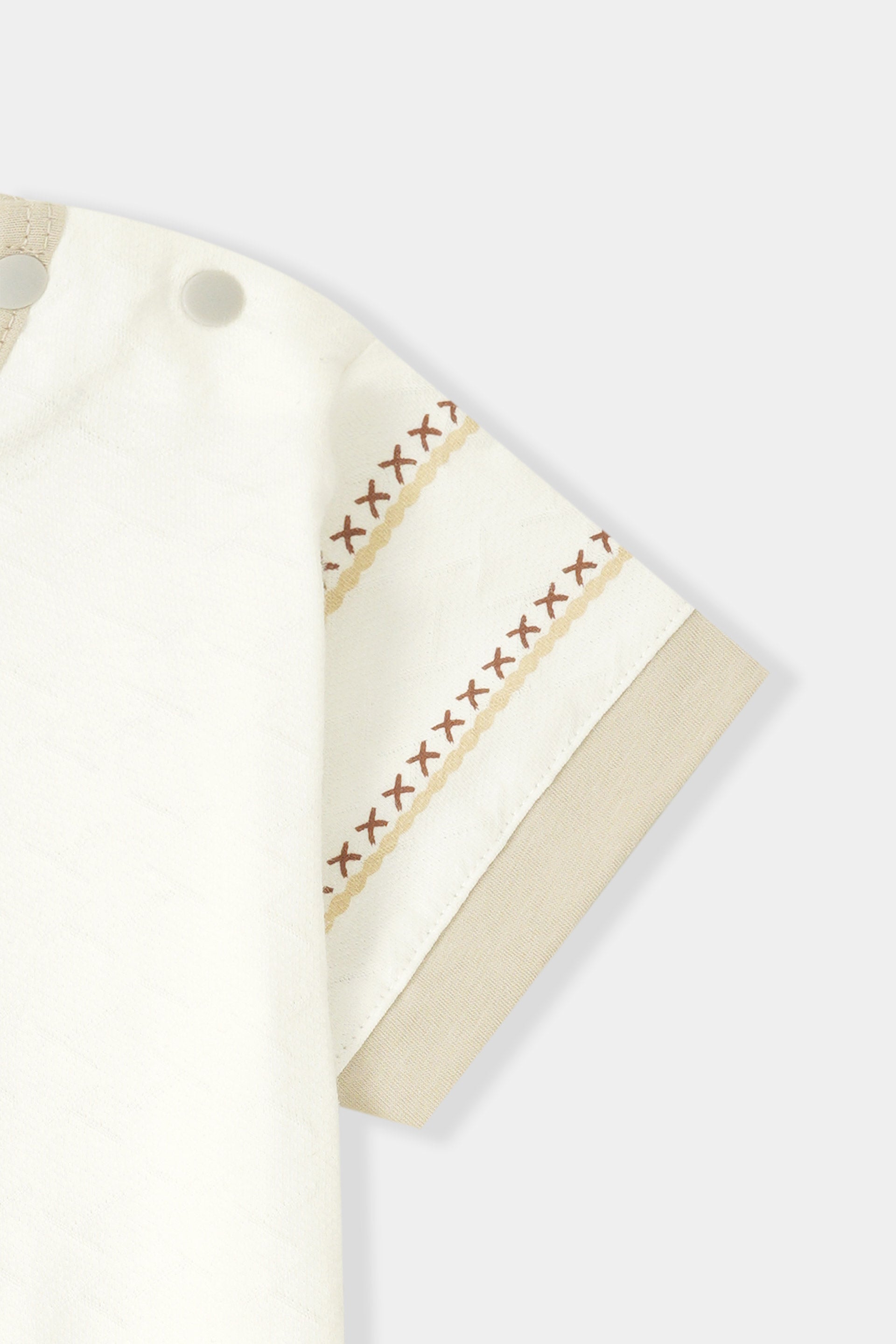Donut Beige 2 Piece Suit - Noobeeretail.com