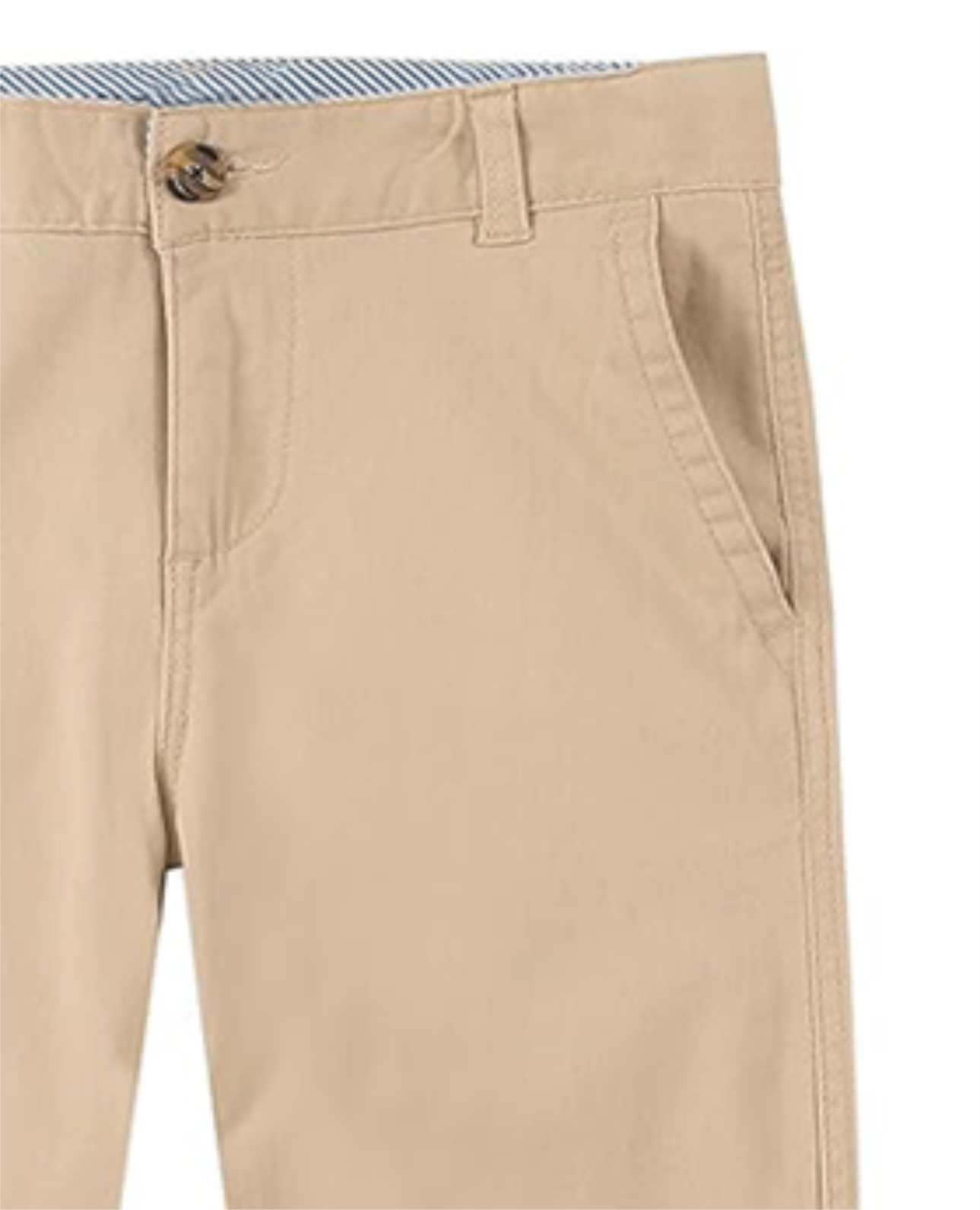 Beige Cotton Chino's