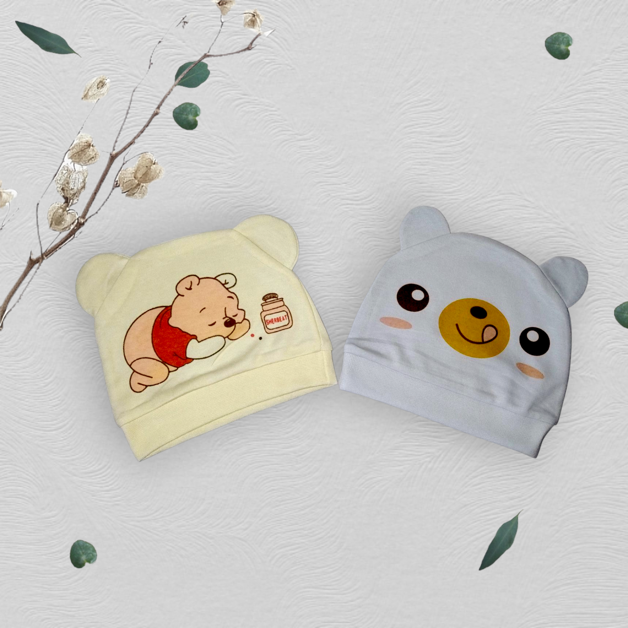 Pack of 2 Baby Summer Cap - Noobeeretail.com