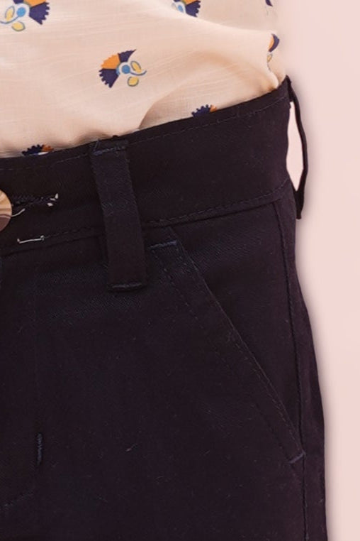 Black Cotton Chino's - Noobeeretail.com