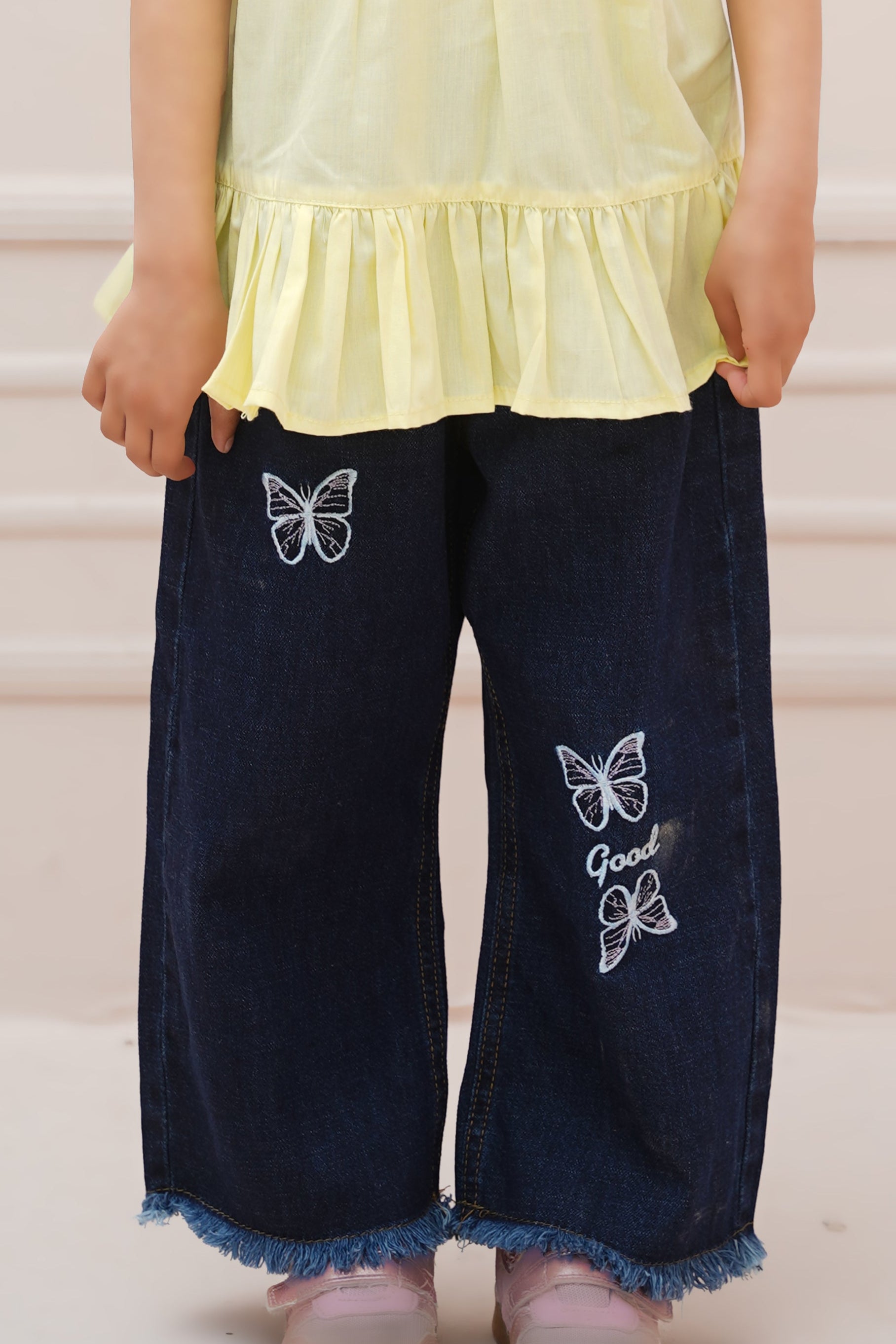 Daffodils Girls Dark Blue denim. - Noobeeretail.com